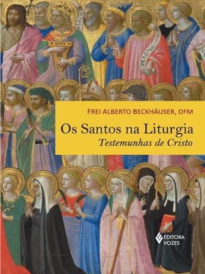 cover image of Os santos na liturgia